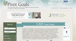 Desktop Screenshot of pivotgoals.com